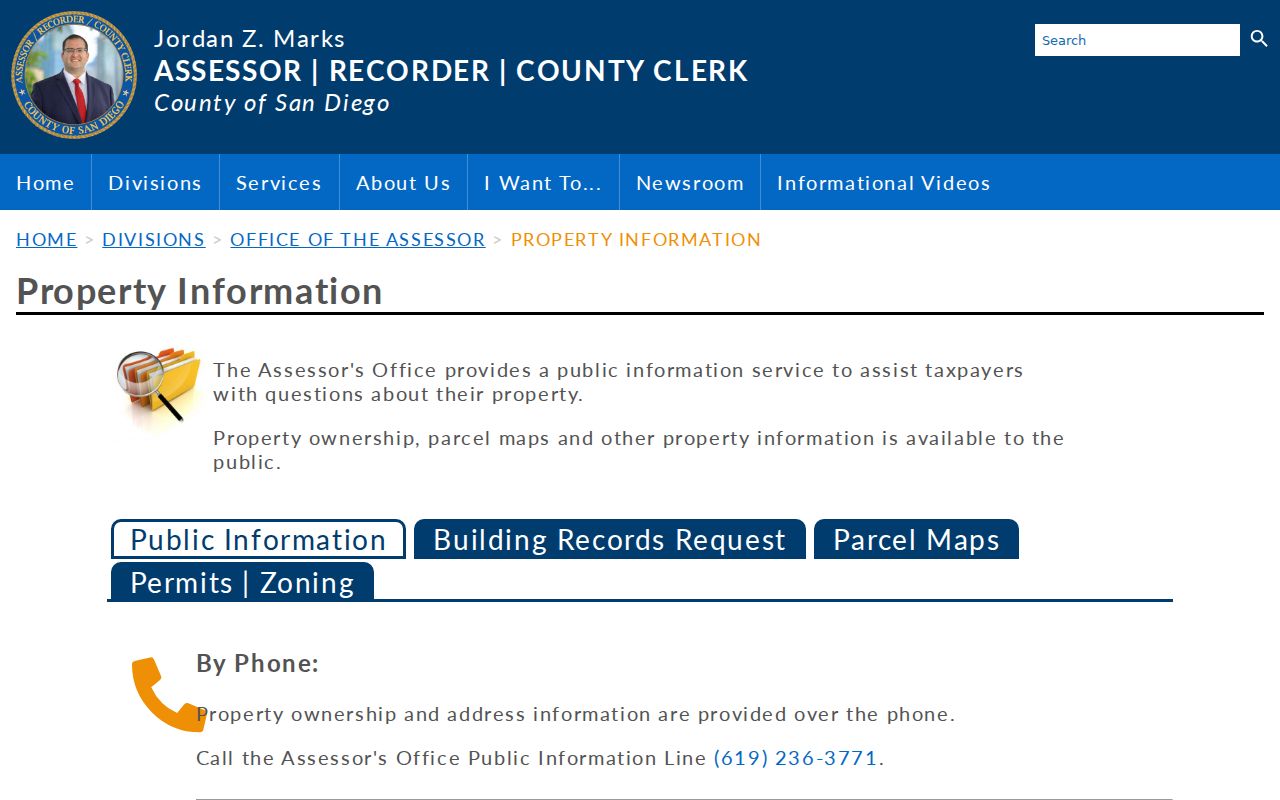 National City neighbors assessor property records